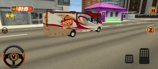 Pizza Delivery Van Driver Game 2022
