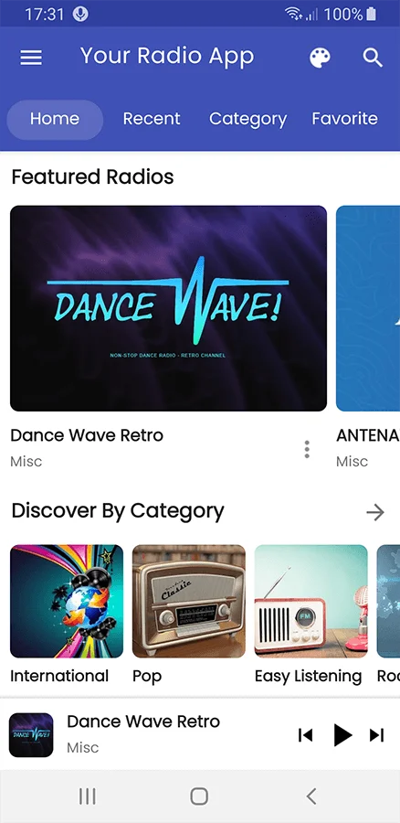 Radio App — screenshot 2