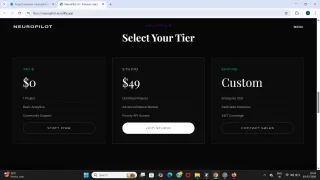NeuroPilot Premium AI SaaS Landing Page (Dark UI + Interactive Chat + Fully Responsive)