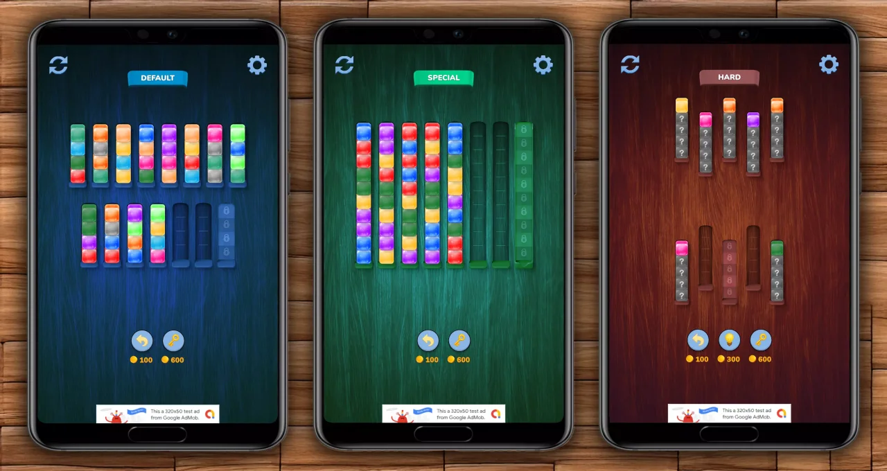 Blocks Sort Puzzle Template + Level Creator — screenshot 5