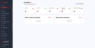 NestSite React/NestJS Agency Website + CMS