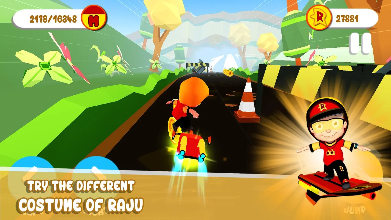 Mighty Raju 3D Hero: Endless Running Chase — screenshot 9