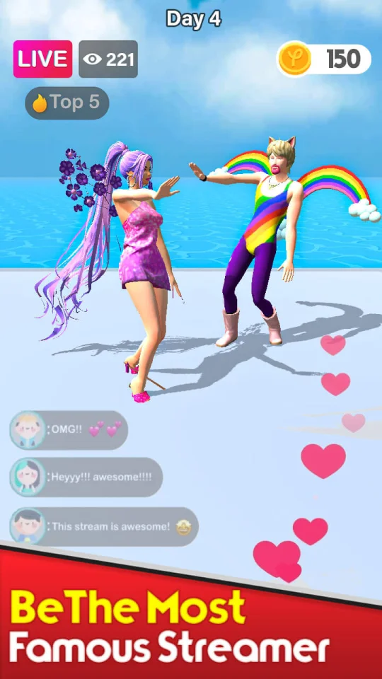 Streamer Runner Rush 3D – New Top Trending Game — screenshot 5