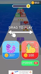 Snake Rush 3D Unity Game + AdMob