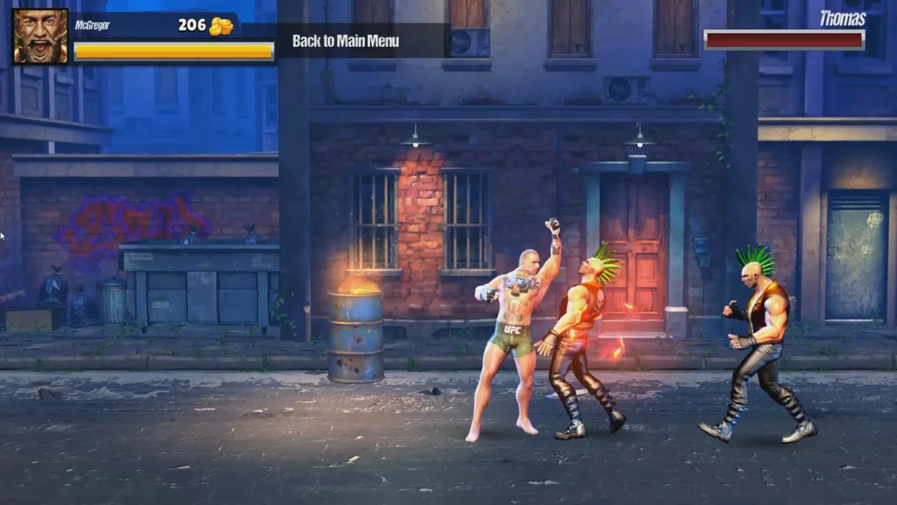 Conor McGregor Ultimate Fight Unity Game — screenshot 2