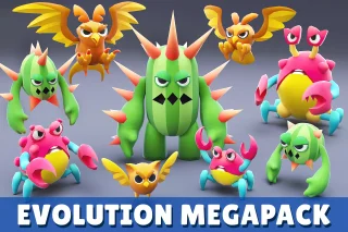 Cartoon Characters - Mega Pack