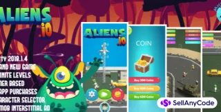 Aliens.io | Brand New Game | IO Games Trending!