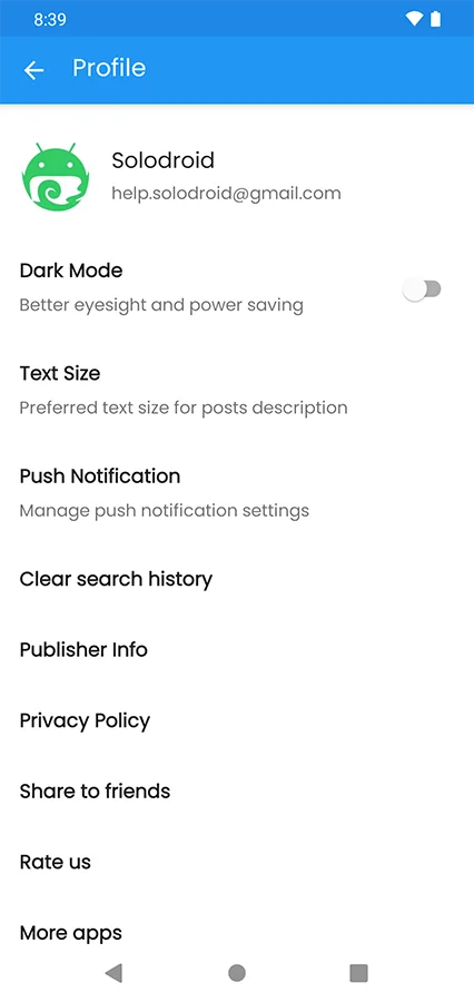 Android News App — screenshot 6