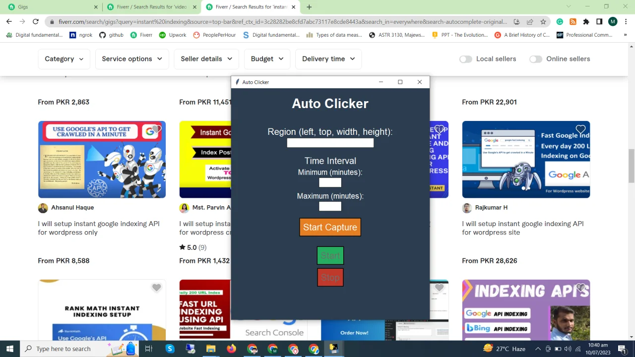 Auto Mouse Clicker for Fiverr - Boost Your Earnings! — screenshot 3