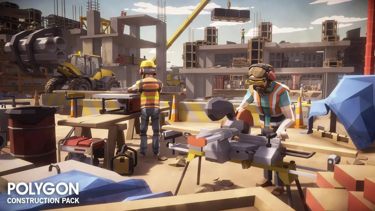 POLYGON Construction - Low Poly 3D Art by Synty — screenshot 4