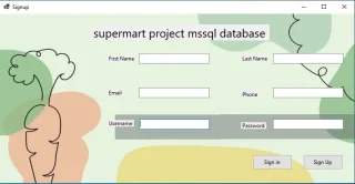 Grocery Shop Management System Project