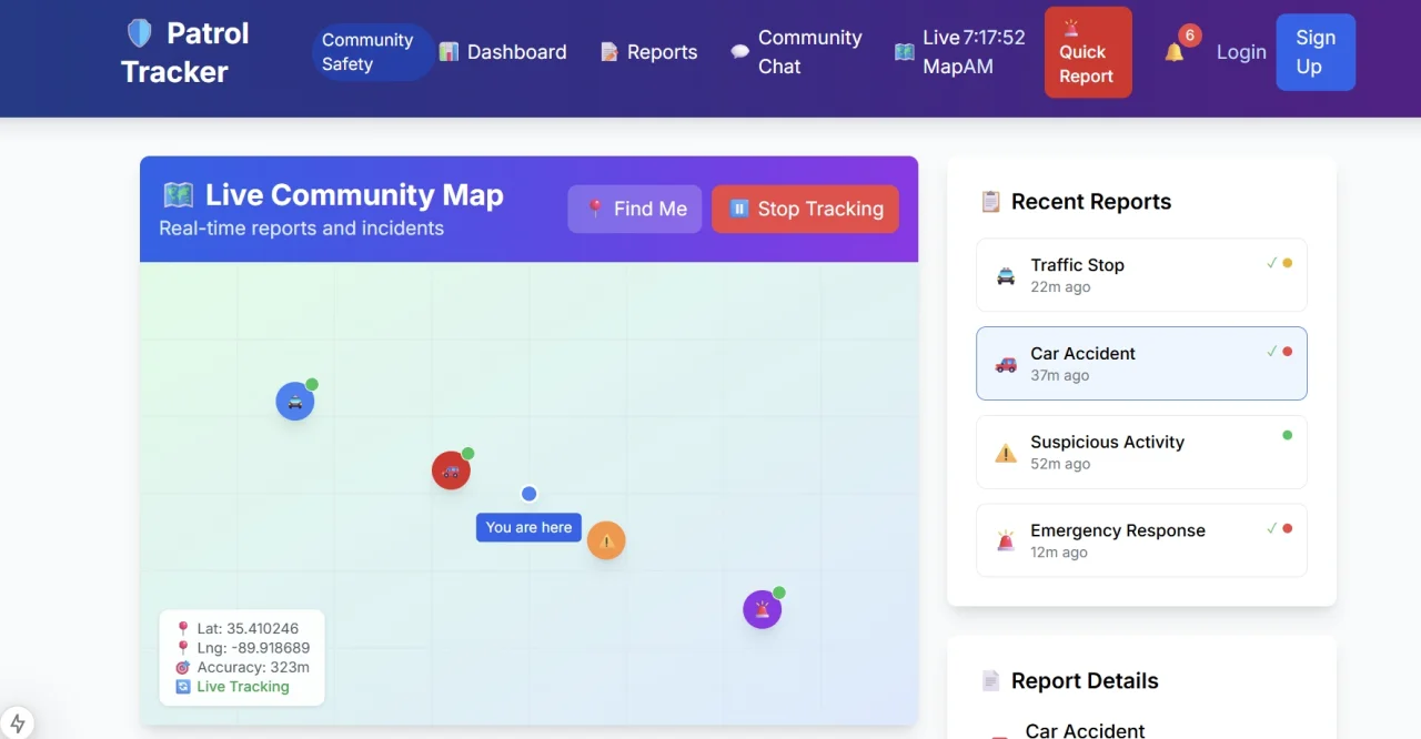 Patrol Tracker — screenshot 1