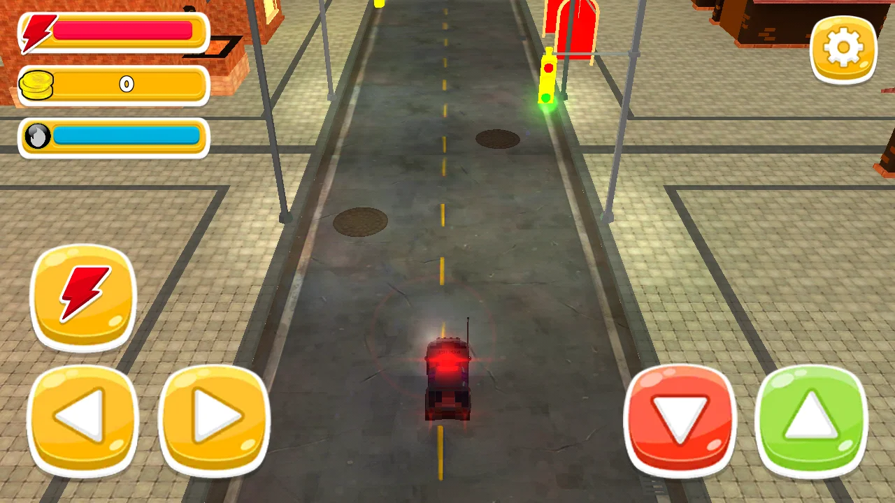 Cartoon Car War Highway Rider: Endless Pixel Traffic Racing 3D — screenshot 5