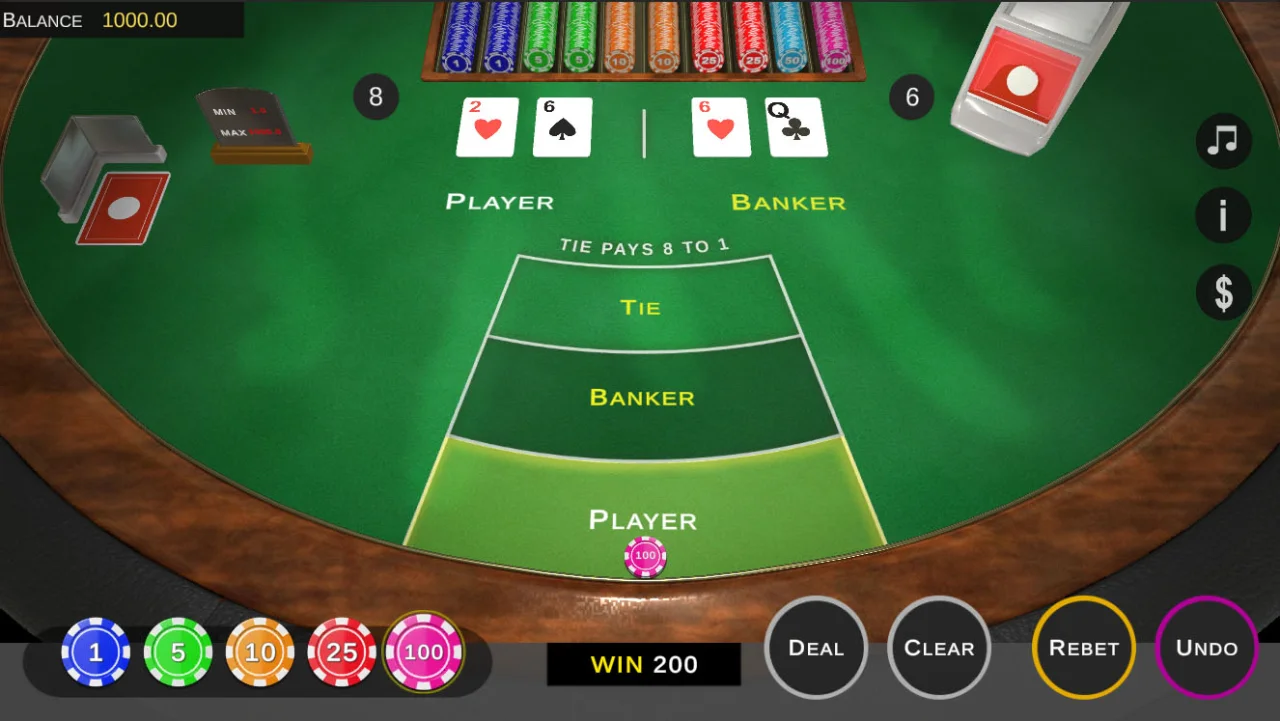 Baccarat Game — screenshot 5