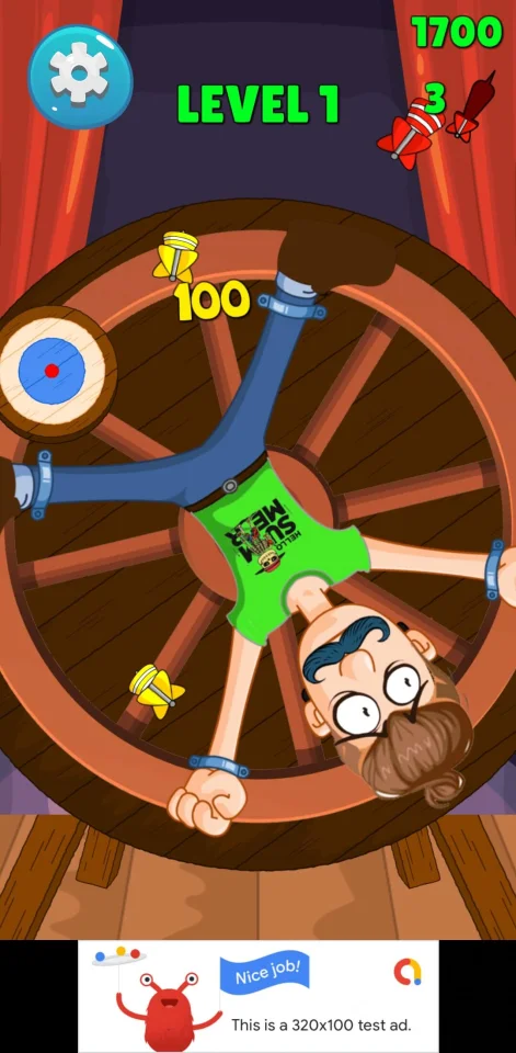Circus Dart Wheel | Trending Game — screenshot 3