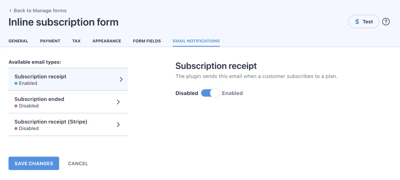 WP Full Stripe - Subscription and Payment Plugin for WordPress — screenshot 3