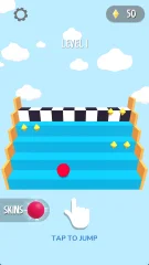 Bounce3D Jumping Ball Android Game + AdMob