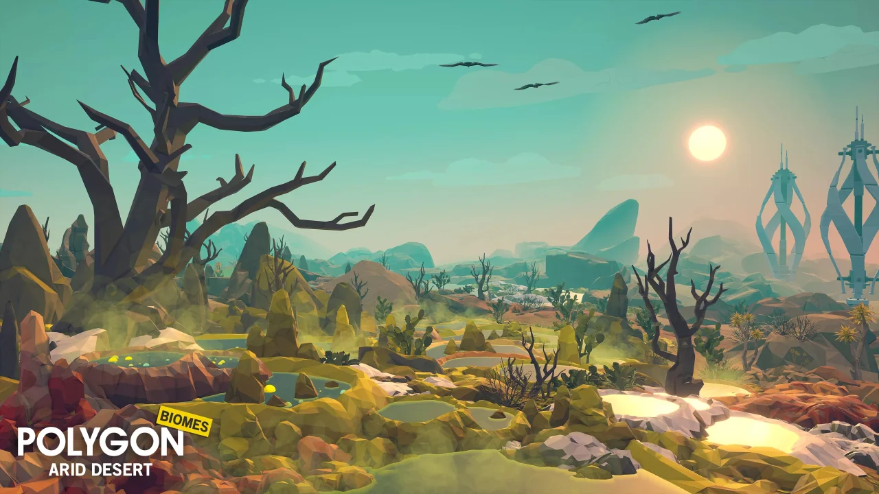 POLYGON - Arid Desert - Nature Biomes - Low Poly 3D Art by Synty — screenshot 5