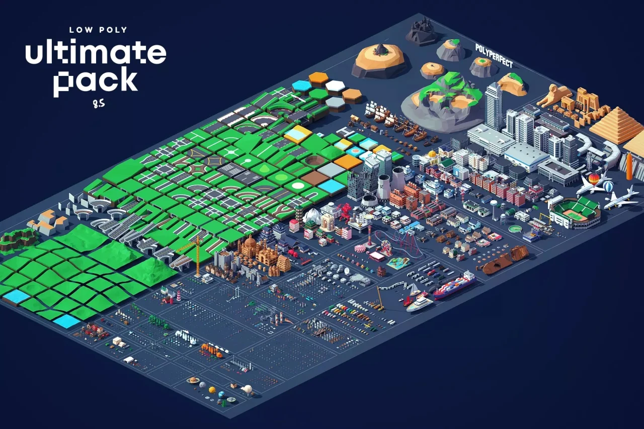 Low Poly Ultimate Pack — screenshot 9