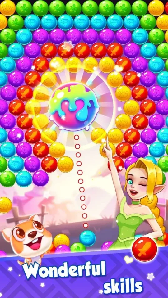 Bubble Bubble Pop: Rescue Elf — screenshot 2
