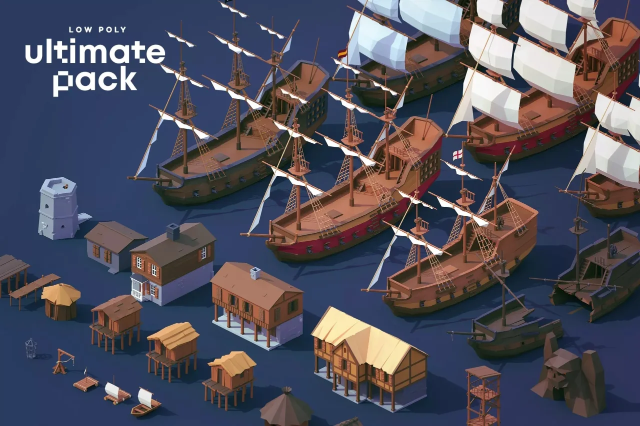 Low Poly Ultimate Pack — screenshot 5