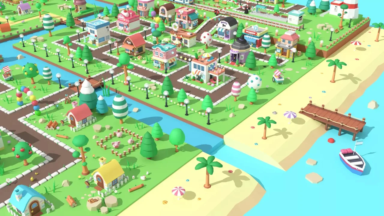 Cartoon Town - Low Poly Assets — screenshot 4