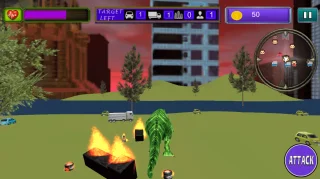 Gorilla Rampage City Attack