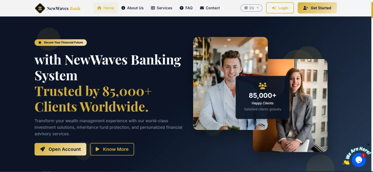NewWaves Bank — screenshot 1