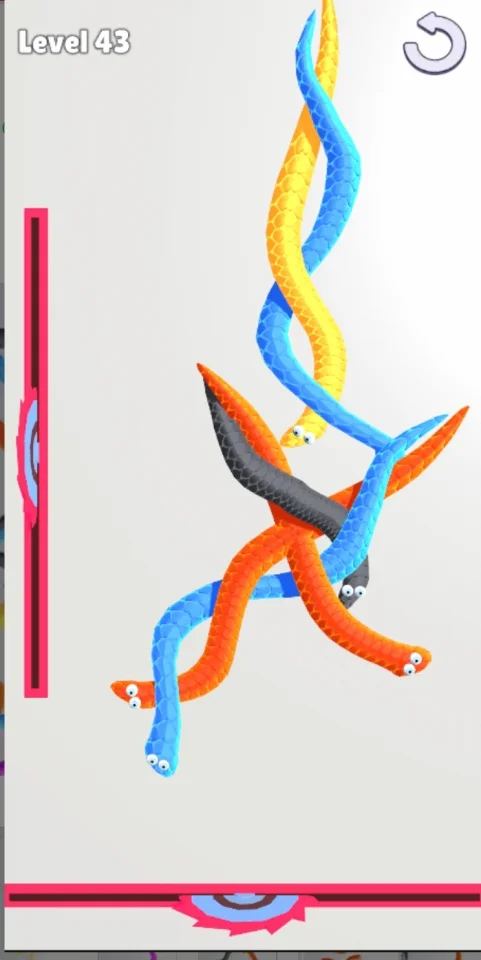 Tangle Snakes Puzzle — screenshot 1
