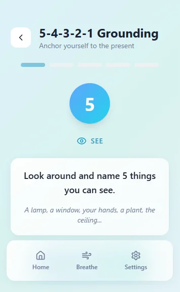 Breathing App — screenshot 2
