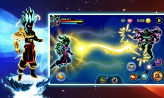 Shadow Goku Saiyan Battle