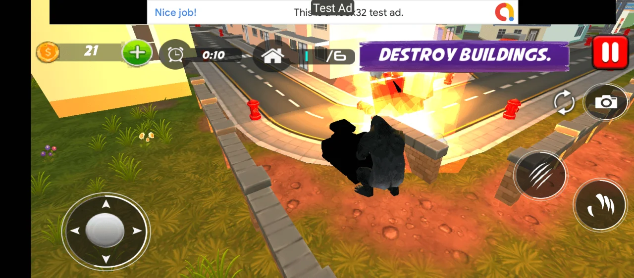 Gorilla Rampage: Angry Kong City Attack 2021 — screenshot 6