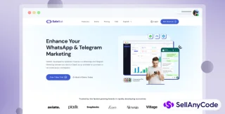 SaleBot - WhatsApp and Telegram Marketing SaaS - ChatBot & Bulk Sender