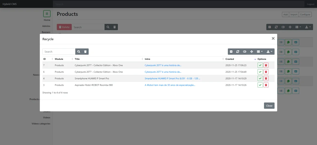 Hybrid CMS Is the New Generation on CMS — screenshot 3