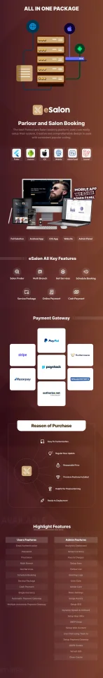 Salon - Parlour and Salon Booking Full Solution — screenshot 5