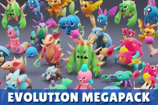 Cartoon Characters - Mega Pack