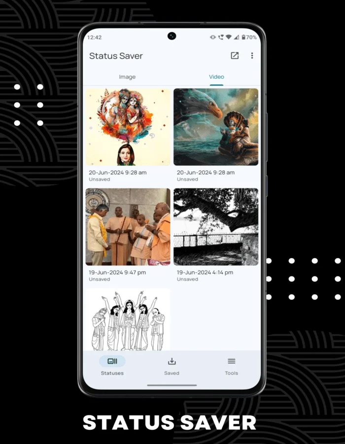 Status Saver - Save & Share Statuses — screenshot 3