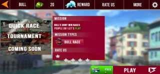 Angry Bull Racing Simulator 2019
