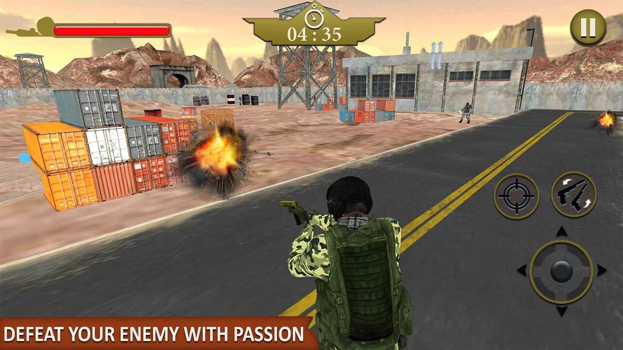 Frontline Army Commando War: Battle Games — screenshot 2