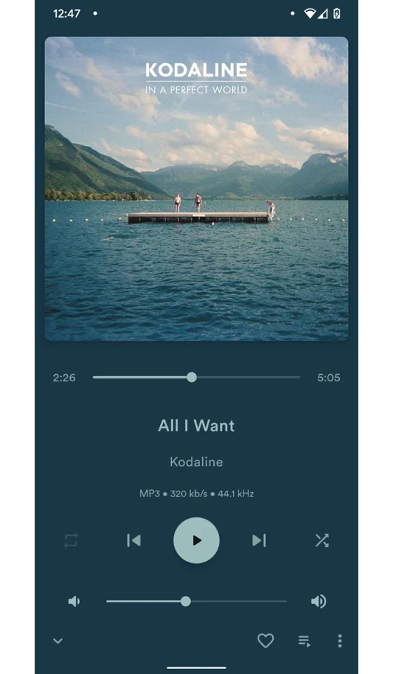 Music Player - Android App Template — screenshot 8