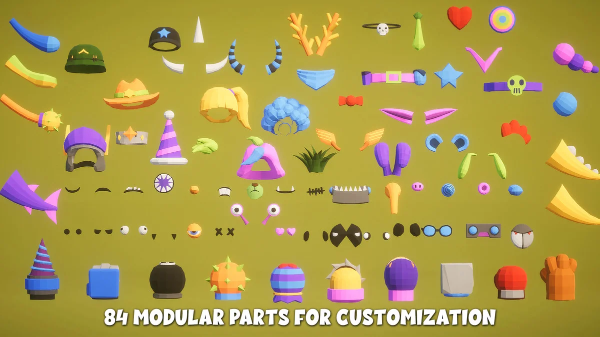 Party Monster Rumble Polyart — screenshot 4