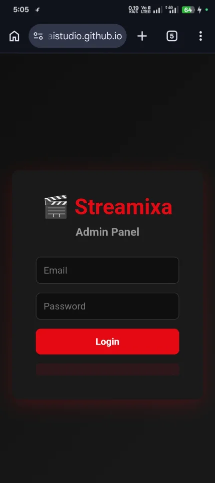 Streamixa - Android Live TV & Movie Streaming App | Admin Panel | Ads Ready — screenshot 3