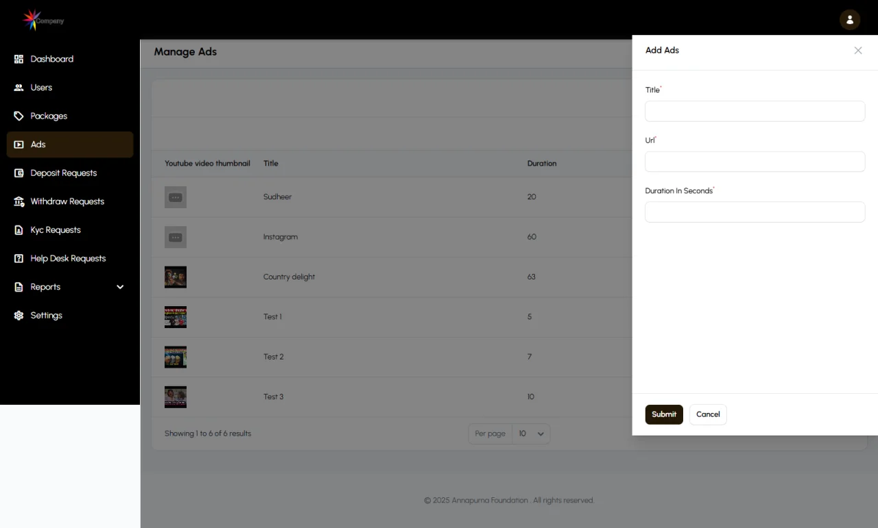 Adview MLM Software a Complete Advertising & Earning Solution — screenshot 7
