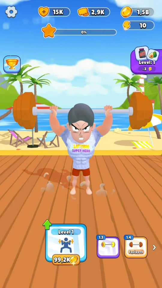 Gym Lifting Hero: Tile Master — screenshot 3
