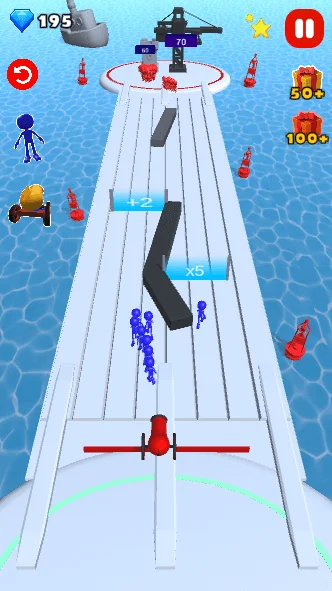 Mob Control: Stickman Cannon Shooter — screenshot 3