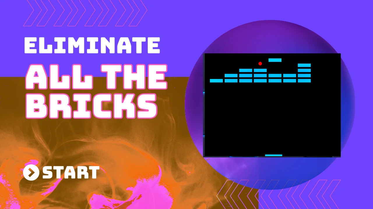 Brick Breaker Game - HTML5 Game — screenshot 1