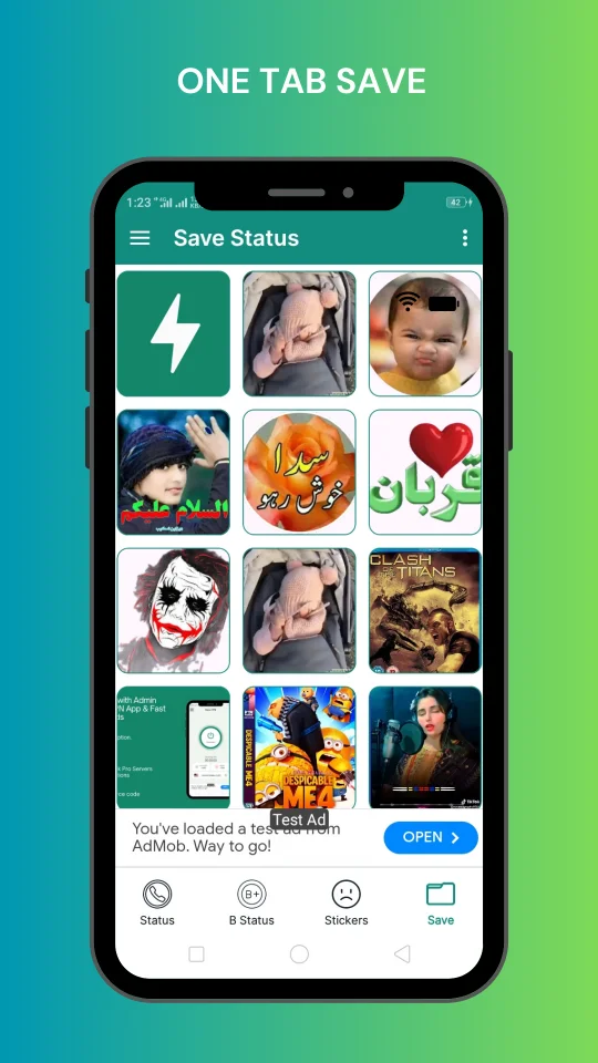 WhatsApp Status Saver - Stickers Downloader — screenshot 3