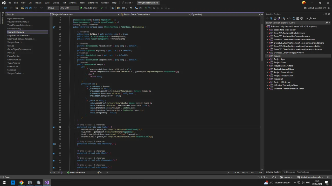 Modular Third-Person Shooter Example — screenshot 3