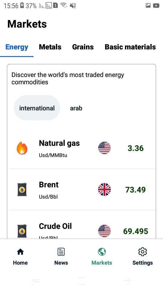 Currency Converter & Prices Tracker — screenshot 5
