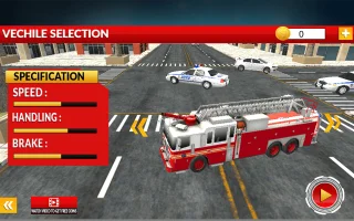 American Airplane Fire Fighter City - Ambulance Rescue